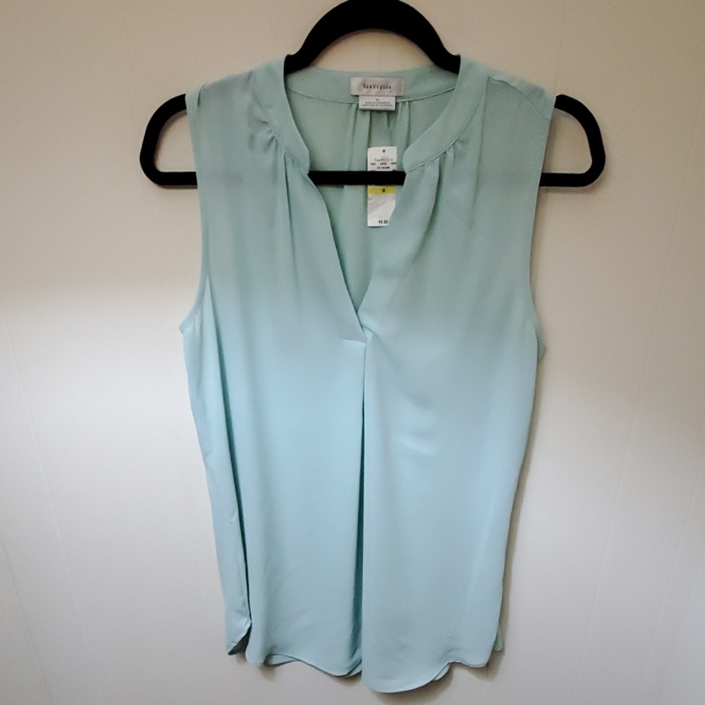 Light Blue Sheer Blouse
